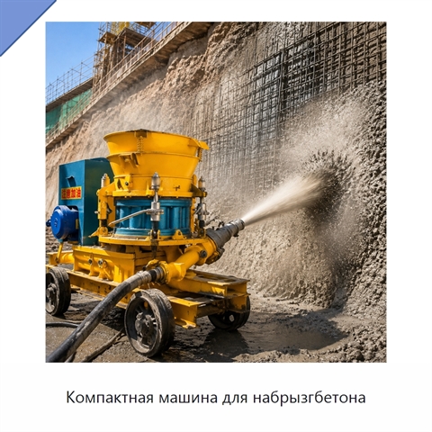 Компактная машина для набрызгбетона