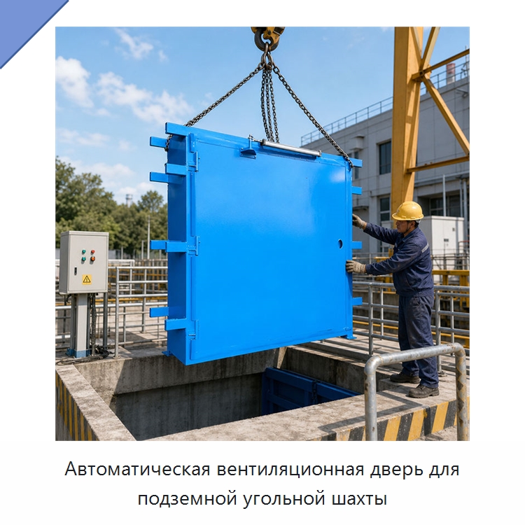 Автоматическая вентиляционная дверь для подземной угольной шахты — Горнодобывающее оборудование