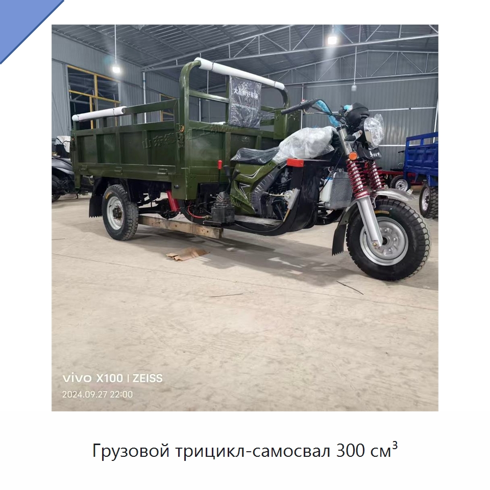 Грузовой трицикл-самосвал 300 см³ — Специальные машины и промышленное оборудование