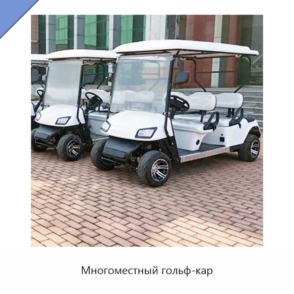 Многоместный гольф-кар — Специальная строительная техника
