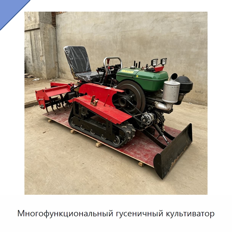 Многофункциональный гусеничный культиватор — Специальные сельскохозяйственные машины