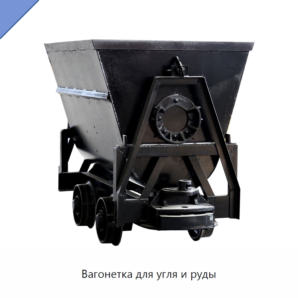 Вагонетка для угля и руды — Горнодобывающее оборудование