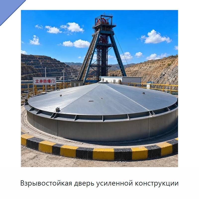 Взрывостойкая дверь усиленной конструкции — Горнодобывающее оборудование