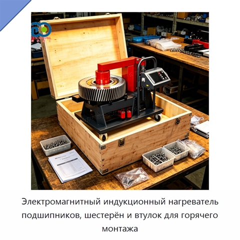 Электромагнитный индукционный нагреватель подшипников, шестерён и втулок для горячего монтажа