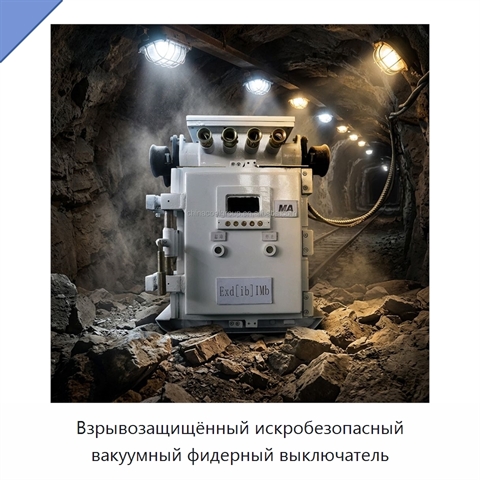 Взрывозащищённый искробезопасный вакуумный фидерный выключатель