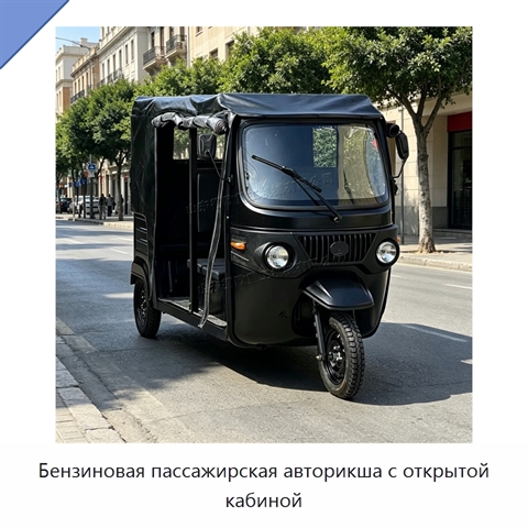 Бензиновая пассажирская авторикша с открытой кабиной