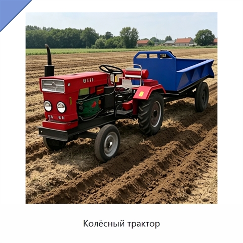 Колёсный трактор