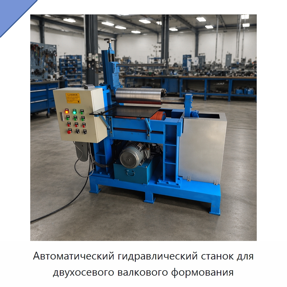 Автоматический гидравлический станок для двухосевого валкового формования — Специальное оборудование для производства строительных материалов