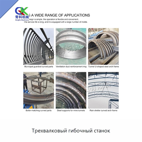 Трехвалковый гибочный станок