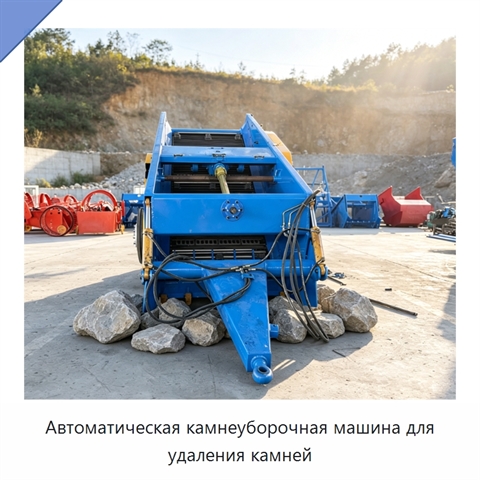 Автоматическая камнеуборочная машина для удаления камней