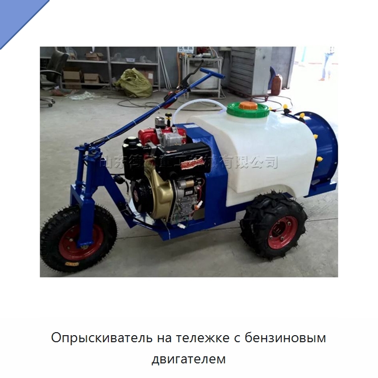 Опрыскиватель на тележке с бензиновым двигателем — Сельскохозяйственные опрыскиватели
