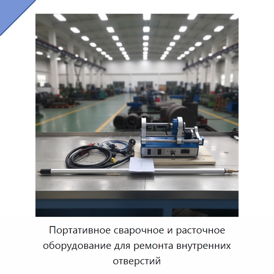 Портативное сварочное и расточное оборудование для ремонта внутренних отверстий — Специальное станочное оборудование