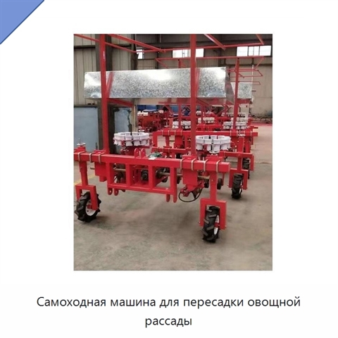 Самоходная машина для пересадки овощной рассады