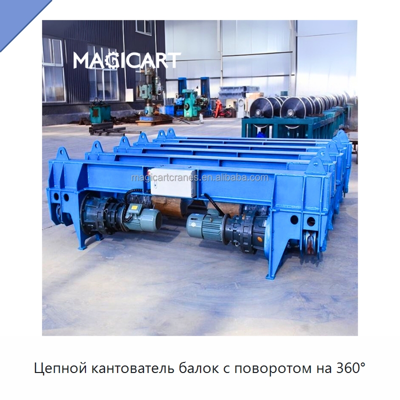 Цепной кантователь балок с поворотом на 360° — Краны