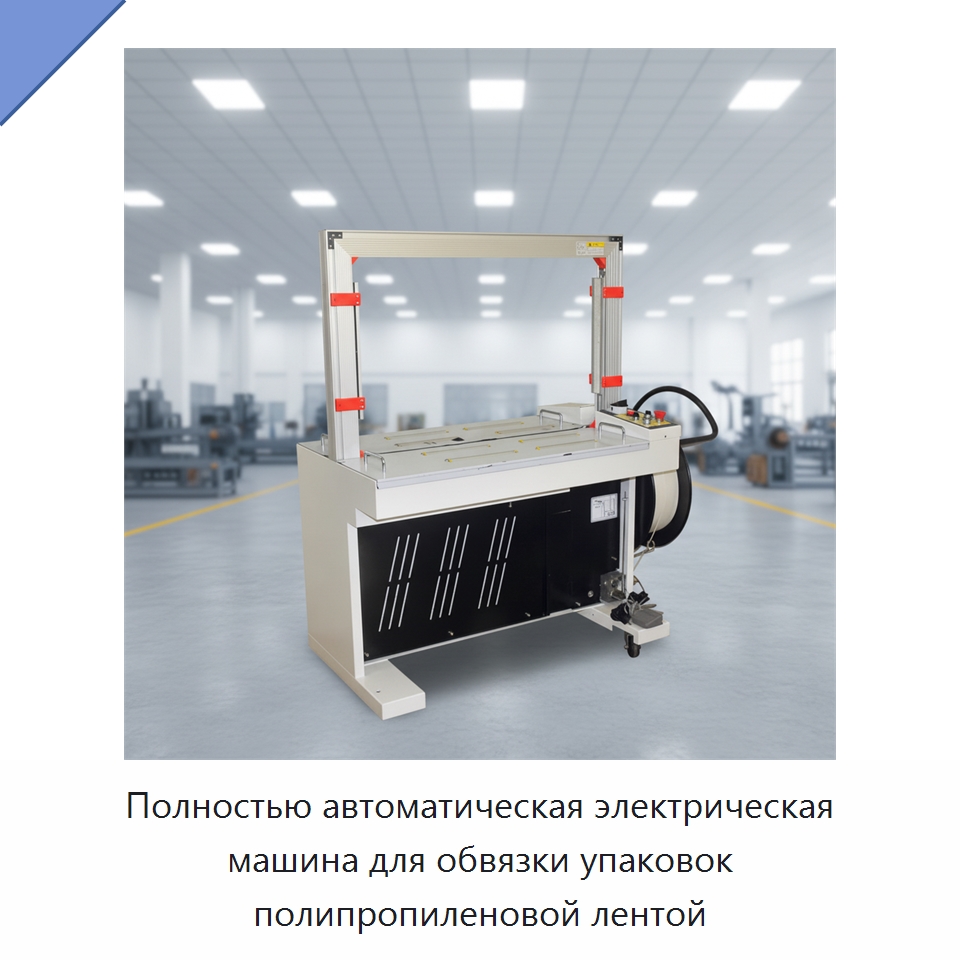 Полностью автоматическая электрическая машина для обвязки упаковок полипропиленовой лентой — Специальные машины и промышленное оборудование