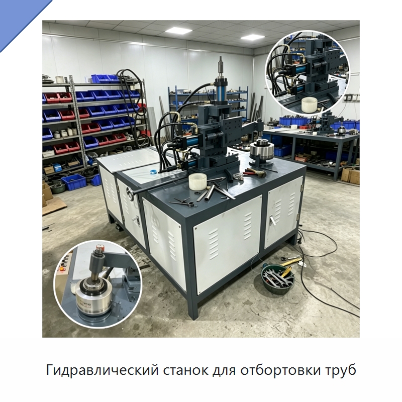 Гидравлический станок для отбортовки труб — Станки для обработки труб