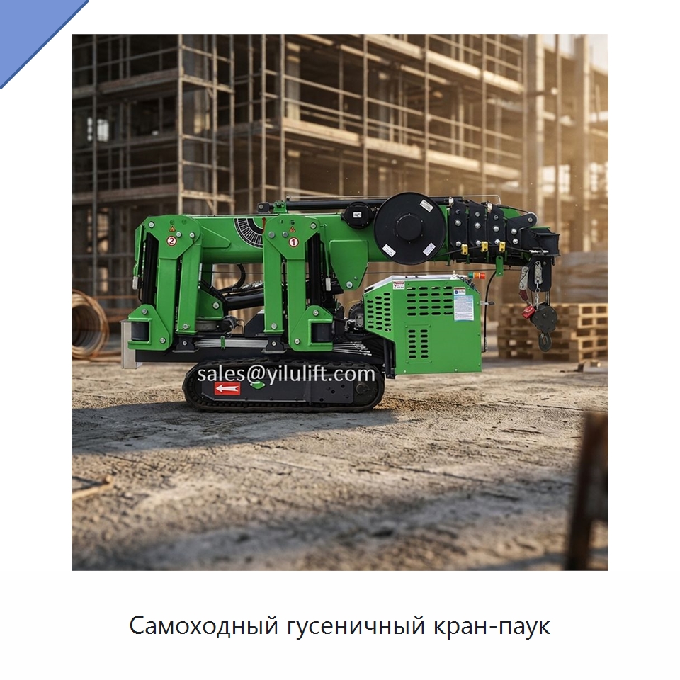 Самоходный гусеничный кран-паук — Подъемные столы