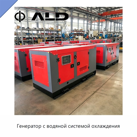 Генератор с водяной системой охлаждения
