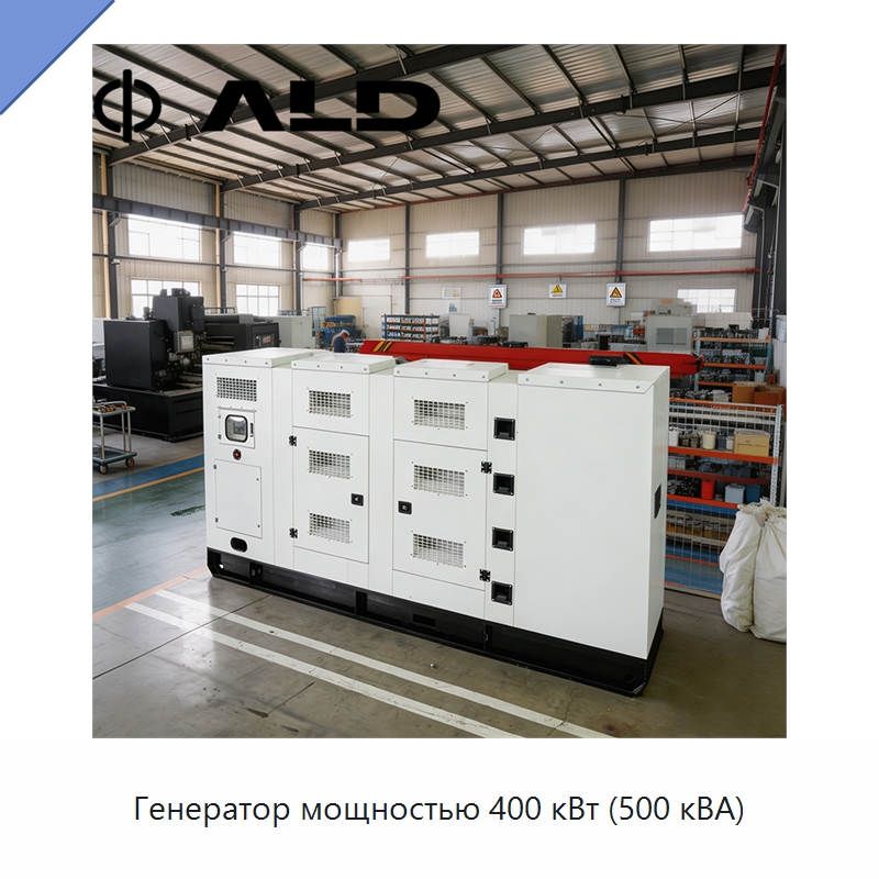 Генератор мощностью 400 кВт (500 кВА) — Дизельные генераторы