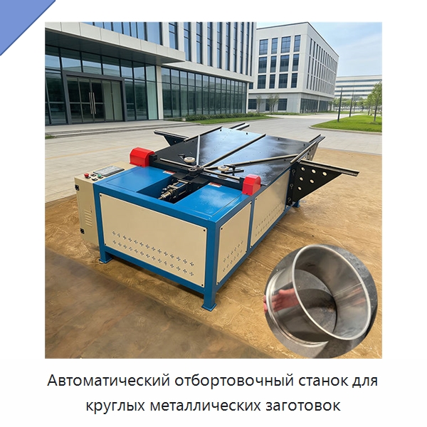 Автоматический отбортовочный станок для круглых металлических заготовок — Специальное оборудование для металлообработки и металлургии