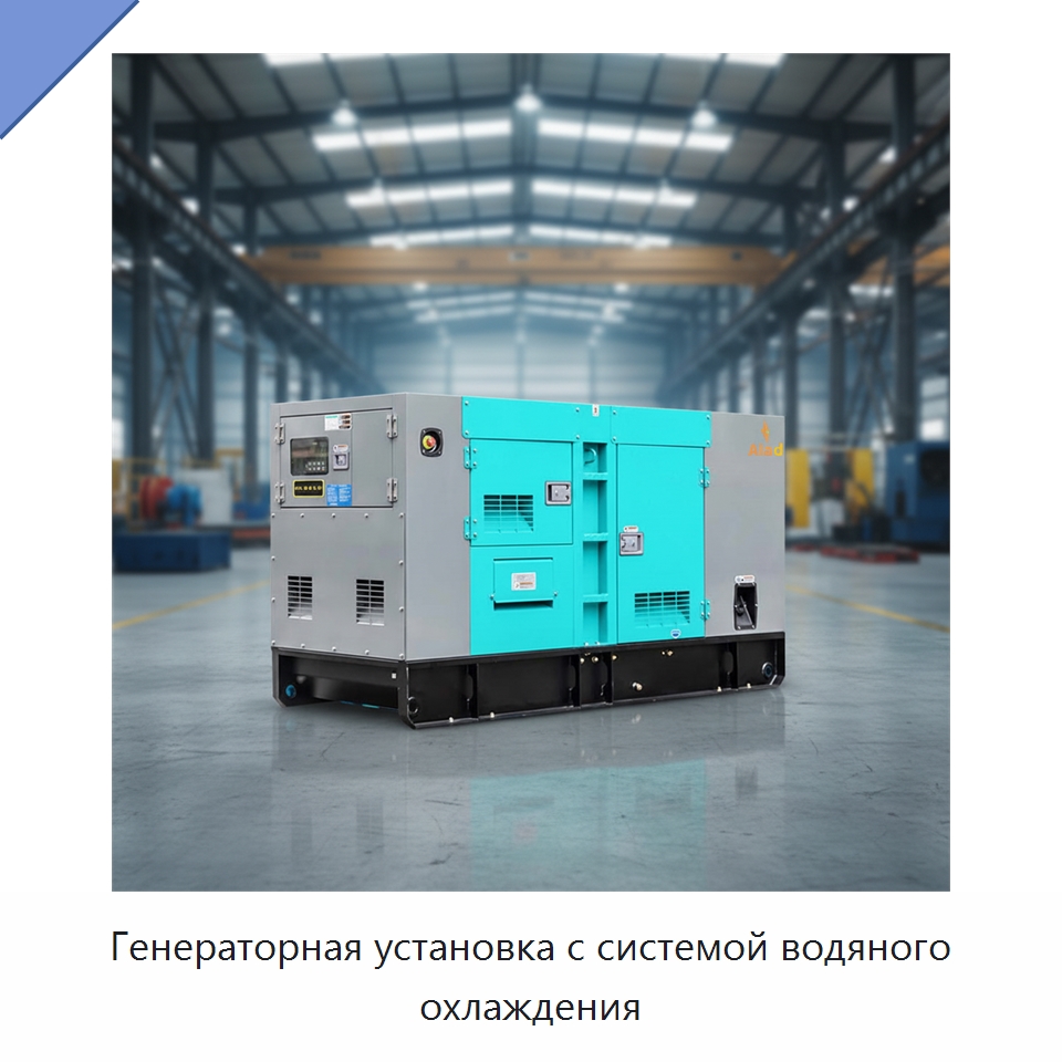Генераторная установка с системой водяного охлаждения — Дизельные генераторы