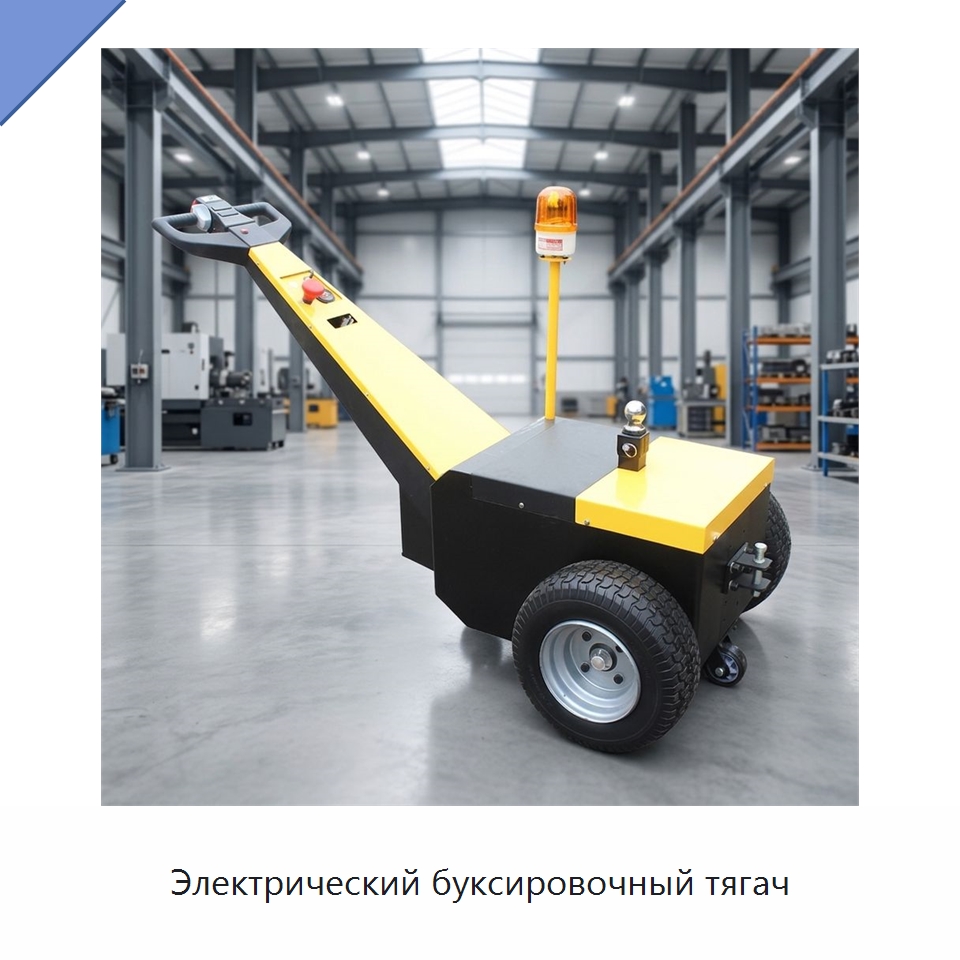 Электрический буксировочный тягач — Специальное подъемно-транспортное оборудование