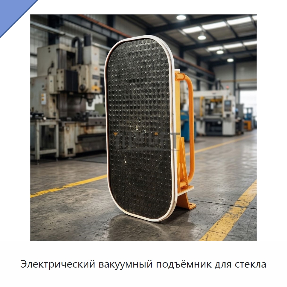 Электрический вакуумный подъёмник для стекла — Вакуумные грузозахваты