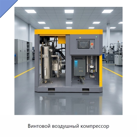 Винтовой воздушный компрессор