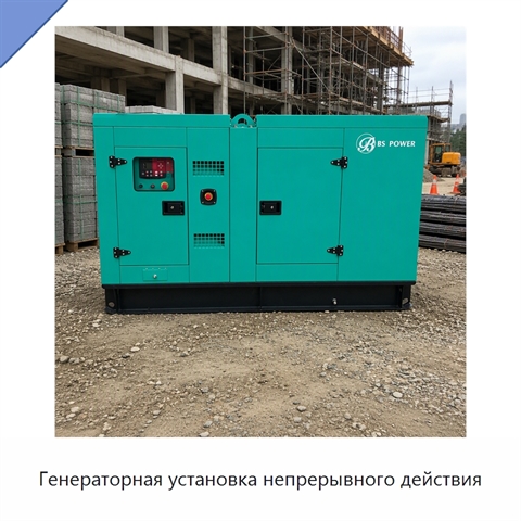 Генераторная установка непрерывного действия