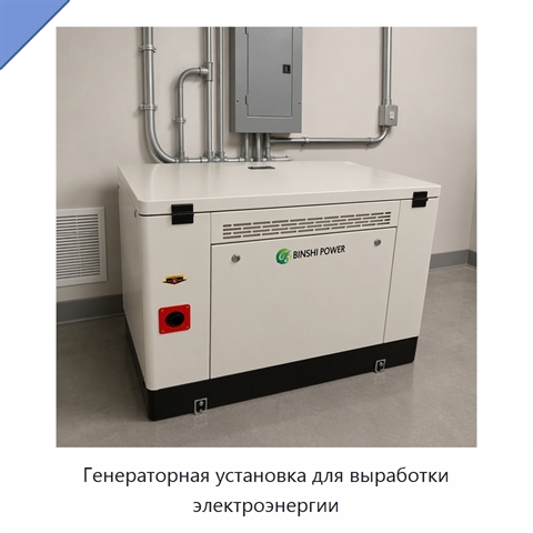 Генераторная установка для выработки электроэнергии