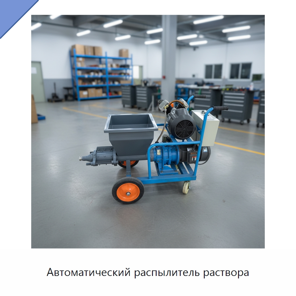 Автоматический распылитель раствора — Специальная строительная техника
