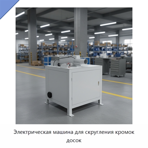 Электрическая машина для скругления кромок досок