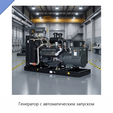 Генератор с автоматическим запуском