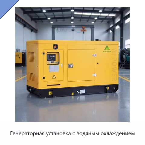 Генераторная установка с водяным охлаждением