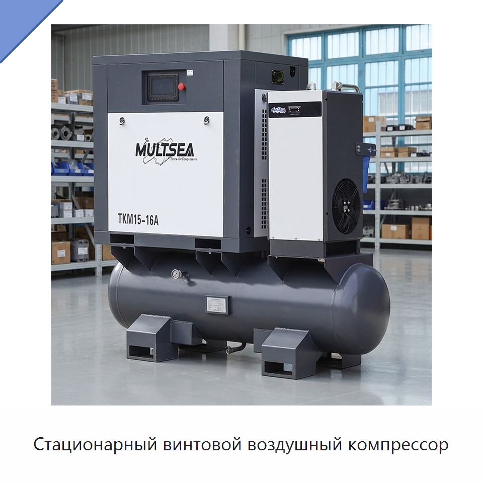 Стационарный винтовой воздушный компрессор — Промышленные компрессоры