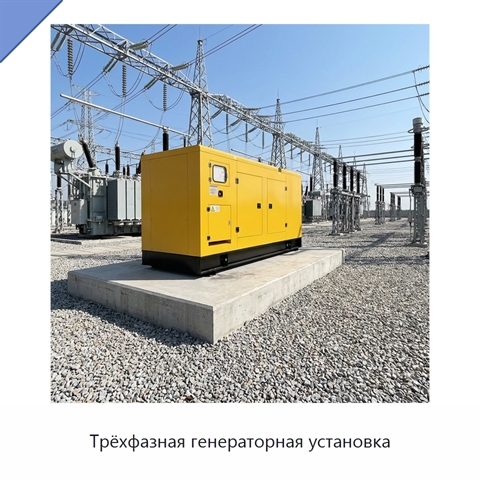 Трёхфазная генераторная установка
