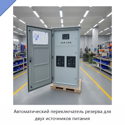 Автоматический переключатель резерва для двух источников питания