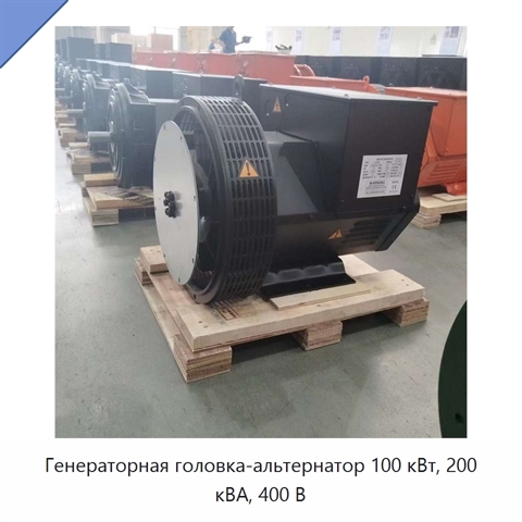 Генераторная головка-альтернатор 100 кВт, 200 кВА, 400 В