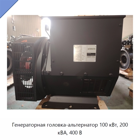 Генераторная головка-альтернатор 100 кВт, 200 кВА, 400 В