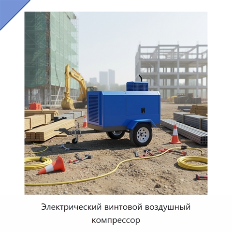 Электрический винтовой воздушный компрессор