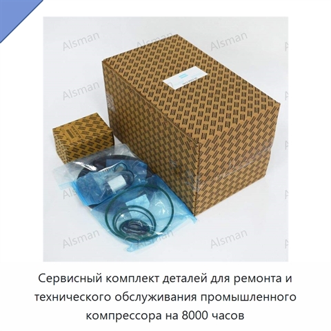 Сервисный комплект деталей для ремонта и технического обслуживания промышленного компрессора на 8000 часов