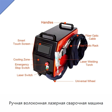 Ручная волоконная лазерная сварочная машина