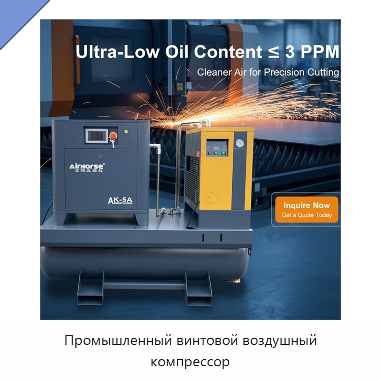 Промышленный винтовой воздушный компрессор — Промышленные компрессоры