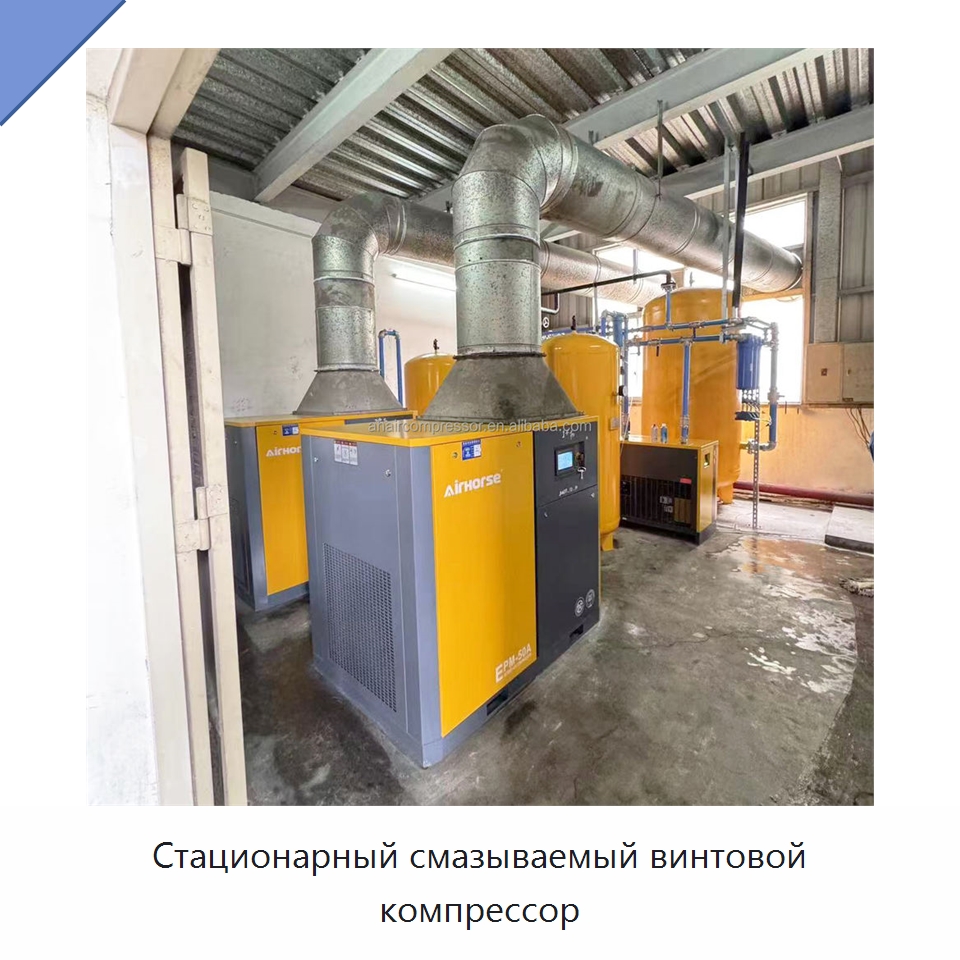 Стационарный смазываемый винтовой компрессор — Промышленные компрессоры