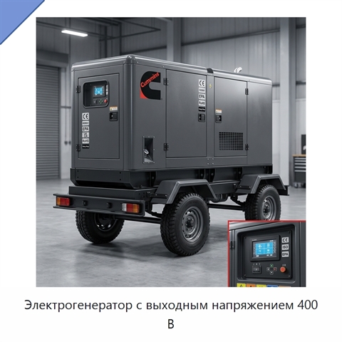 Электрогенератор с выходным напряжением 400 В