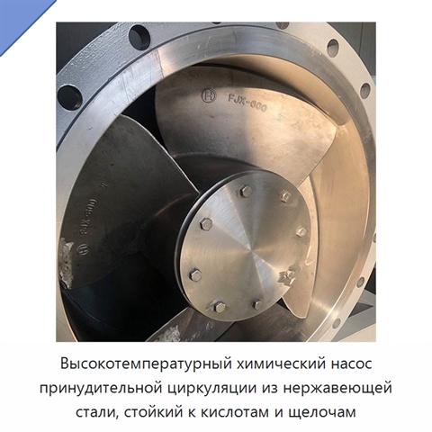 Высокотемпературный химический насос принудительной циркуляции из нержавеющей стали, стойкий к кислотам и щелочам
