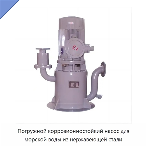 Погружной коррозионностойкий насос для морской воды из нержавеющей стали