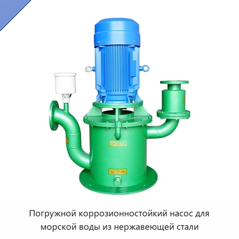 Погружной коррозионностойкий насос для морской воды из нержавеющей стали
