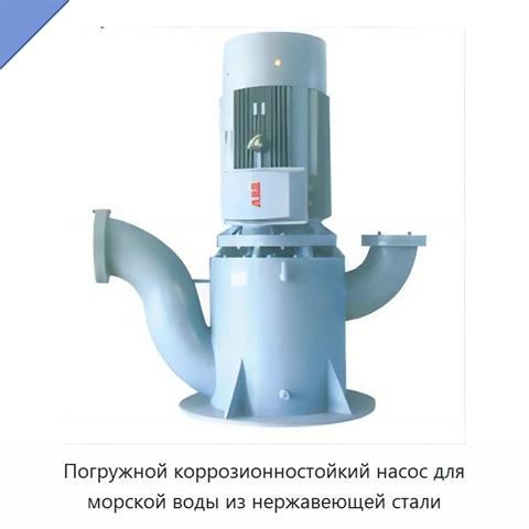 Погружной коррозионностойкий насос для морской воды из нержавеющей стали