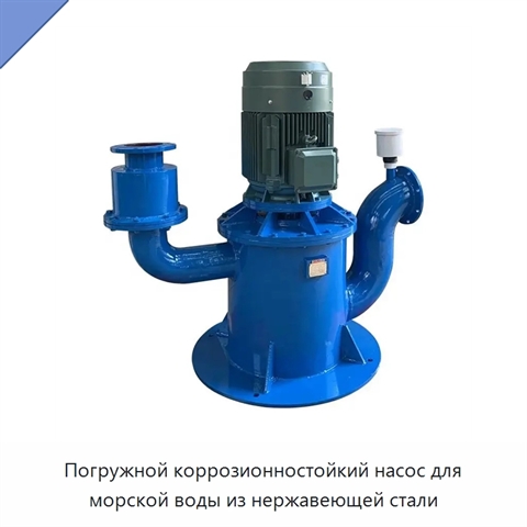 Погружной коррозионностойкий насос для морской воды из нержавеющей стали